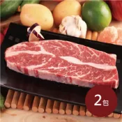 【料里長】美國安格斯濕式熟成無骨牛小排2包組(200g/包)