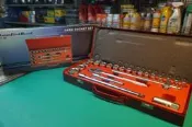 【Asian First Brand】 24件套筒組 CT-424 四分 1/2 套筒 棘輪板手 接桿 板桿 滑桿