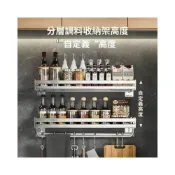 (店+)免運 廚房瀝水架 不鏽鋼瀝水架 304不銹鋼廚房置物架壁掛式調料架多功能家用廚具菜板掛鉤刀架
