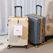 思樂小舖 行李箱 24寸大容量行李箱 高顏值拉桿箱 旅行箱 20寸登機箱 結實耐用皮箱 登機箱 旅行箱 密碼箱 拉桿箱