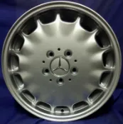 5孔112 16吋賓士BENZ W140原廠鋁圈 LEMMER【益和輪胎】
