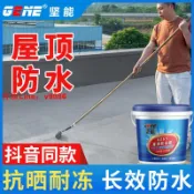 源創優品 【最低價】【公司貨】堅能防水涂料屋頂防水補漏王房頂外墻裂縫補漏彩鋼瓦瀝青防水涂料