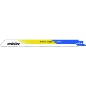 (店+)【metabo 美達寶】木材+金屬軍刀鋸片 225/ 1.8/ 2.6mm S1122VF 5支/卡(631495000)