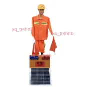 太陽能搖旗機器人高速施工養護保通安全員指揮交通仿真假人工地（不含運9.5