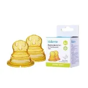 【kidsme】咬咬樂輔食器過濾網袋替換包裝-擠壓式-圓孔2入
