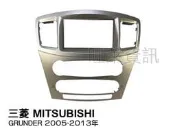 旺萊資訊 MITSUBISHI 三菱 GRUNDER 2003~2005年 2DIN框 專用面板框 專用框 車用面板框