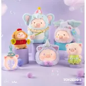 𝐥𝐮𝐜𝐤𝐲☘️現+預 罐頭豬LuLu 繽紛樂園系列 大象 獨角獸 花仙子 猴子 束口袋 吊飾 掛件 娃娃 LuLu豬