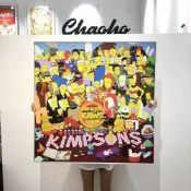 匠人木業 免運速發開發票 KAWS THEKAWSALBUM披頭士樂隊辛普森裝飾畫 Nigo收藏同款潮流掛畫