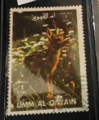 舊票 阿聯 Umm al Quwain歐姆 郵票【三十之上 是第一輪的】