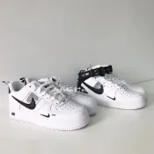 日本代購 Nike Air Force 1 Mid 07 LV8 AF1 休閒鞋 黑 白 低高筒 804609-103
