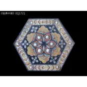 《磁磚本舖》EQ1721 托斯卡尼復古六角花磚 17.5x20cm 玄關 地磚 西班牙進口