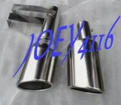 HONDA CV8 八代喜美 06-08 09-11 8代CV K12 MUGEN RR 雙出後中包專用尾飾管