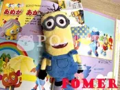 ☆POMER☆日本 環球 絕版正品 神偷奶爸 小小兵 立體玩偶 票卡夾 識別證套 證件套 證件夾 悠遊卡套 伸縮 鑰匙圈