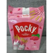(即期特價）Pocky 百奇 草莓棒 分享包 72公克（9袋入）
