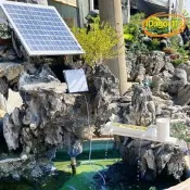 【台灣現貨】太陽能魚缸過濾器魚池假山流水噴泉擺件抽水泵循環水泵增氧泵小型