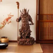 現貨✨關公像擺 武財神關二爺招財關羽關聖帝君店鋪客廳招財鎮宅擺 ZH1208