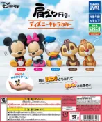 風之谷玩具 T-ARTS 轉蛋 扭蛋 迪士尼倚肩睡眠公仔 迪士尼 睡眠 睡覺 米奇 米妮 奇奇 蒂蒂 唐老鴨 全5種 整套販售