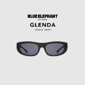 【BLUE ELEPHANT】GLENDA black semi ACTIVE運動款式 抗藍光眼鏡 鏡框 附盒 官方旗艦店