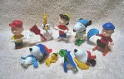 早期健達巧克力玩具 史努比 SNOOPY系列 全套七款