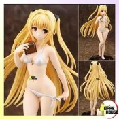 ￥儲藏室￥港版出包女王ToLOVE金色之暗金色暗影白色泳衣ver.泳裝水著尚一可脫姓敢首辦公仔非壽屋
