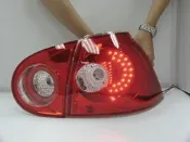 泰山美研社22122303 VW 福斯 GOLF 5代 5 R32 TDI GTI LED紅白尾燈 (依當月報價為準)