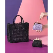 【現貨】ANNA SUI 聯名 Hello Kitty 蕾絲包 編織蕾絲包 蕾絲口金包