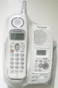 國際牌Panasonic KX-TG2343,2.4GHz數位長距離+答錄無線電話,發光天線,免持對講, 8成新
