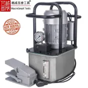 (店+)超高壓油壓電動油壓泵浦 電動油壓幫浦  自動回位液壓泵站 電動油泵 MEN-208E