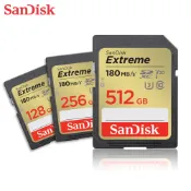 【蝦皮直營】SanDisk V30 Extreme SDXC U3 相機專用記憶卡128G 256G 512G 廠商直送