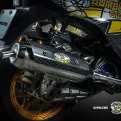 誠一機研 Bumblebee 黃蜂管 BS1黃蜂白鐵小插管 GTR AERO BWS X BWS R 勁戰 新勁戰 三代