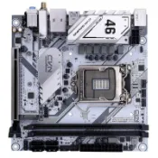 三和電腦配件店 七彩虹 CVN B460M GAMING FROZEN 白色 ITX主機板 WI-FI 遊戲電競 迷你小主板 H410M-T 支援Intel第十代處理器