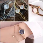 (店+)【JULIUS 聚利時】JULIUS 聚利時 優雅小圓錶 金屬鋼帶手鍊錶 女錶 手錶❤JA918 JA878