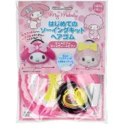 ✿現貨 正版日貨 三麗鷗sanrio 美樂蒂與彼安諾羊羊 髮圈 髮飾DIY 針線包✿