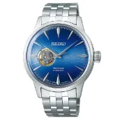【SEIKO】PRESAGE 調酒師藍面鏤空機械錶 40.5mm SSA439J1 4R38-01N0U SK022