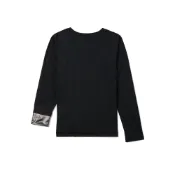 【Columbia Sportswear】Columbia哥倫比亞  童款-保暖快排內著長袖上衣黑色 - Midweight Crew 2  UAY69270BK/IF