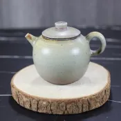 【秋冬好禮】柴燒鈞窯 手拉坯茶壺 名家葉敏祥手工作品