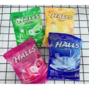 泰國🇹🇭HALLS 夾心薄荷糖140克（50小顆）