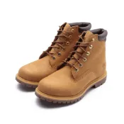 TIMBERLAND 磨砂革防水經典靴 黃 8168R 女鞋