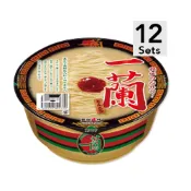 【DOKODEMO】一蘭拉麵 【12件入組】一蘭豚骨杯拉麵