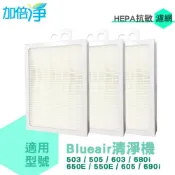 加倍淨 適用Blueair 503 603 680i 650E 605 690i LACH-1 HEPA活性碳濾網