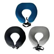 【Costco好市多】旅行記憶頸枕 24公分 X 23公分 X 12公分 Easy to Carry Memory Foam Neck Pillow 24 cm X 23 cm X 12 cm