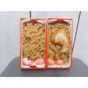 《大來食品》古早味傳統油飯 雞酒油飯 素食油飯 櫻花蝦油飯(300g/1份)(600/1份) 團購 批發 禮盒 滿月油飯