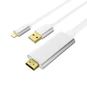 【台灣霓虹】Lightning公轉HDMI公影音轉接線