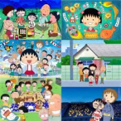 客製化來圖訂製300片500片1000片木質拼圖成人益智學生女孩創意生日禮物玩具卡通動漫少女櫻桃小丸子