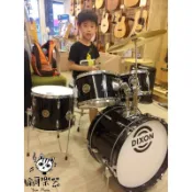 ♪ Your Music 愉耳樂器♪DIXON 兒童專用爵士鼓組 兒童鼓黑色五粒組