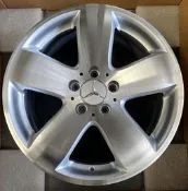 💥㊣㊣㊣賓士W211 E500原廠型17吋鋁圈一套(amg BRABUS bbs hre)