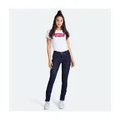【LEVIS】女款 312 中腰縮腹修身窄管牛仔褲 / 原色基本款 / 彈性布料 熱賣單品 19627-0209