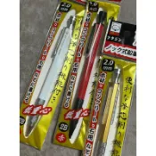日本世界「專業五金職人」日本福神 筆身六角柄好握多一截筆頭前面為貼合筆蕊寬的頭筆蕊 使用上較不易斷金屬柄烤漆工程筆建築用