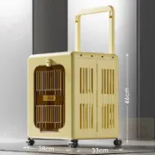 【現+免】貓咪外出便攜貓箱透氣狗狗寵物多貓神器拉桿箱超大容量行李箱