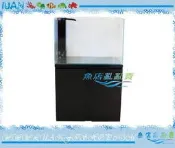 【魚店亂亂賣】全超白玻璃2尺開放型底濾缸60x40x50底部過濾套組(底濾缸)LUANFISHOP
